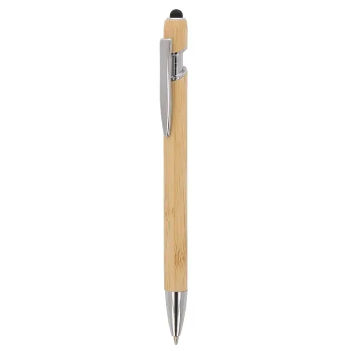 Ballpoint pen Paris Bamboo Stylus - LT87251 (gadzety reklamowe)